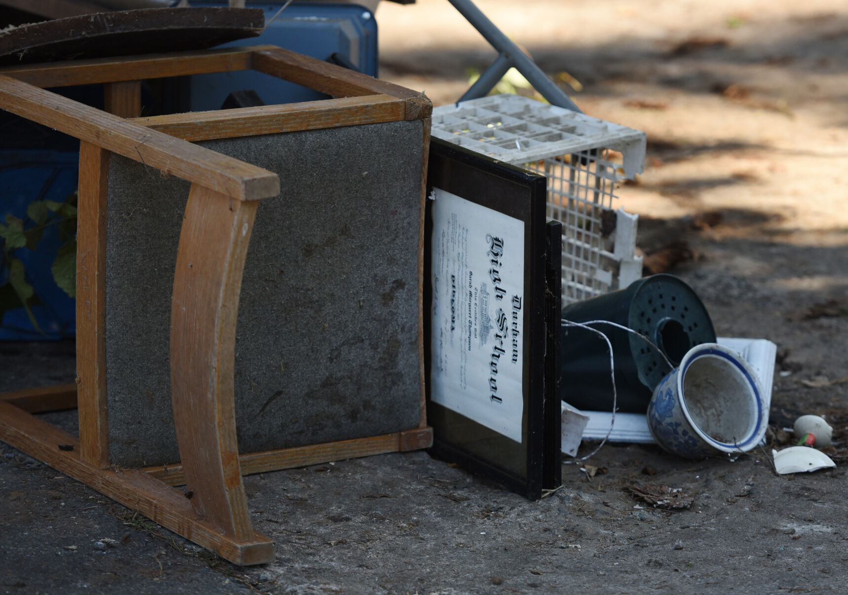 Silas Creek Parkway home cleanup